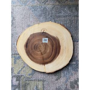 Lipper Wood Tree Stump Center Piece